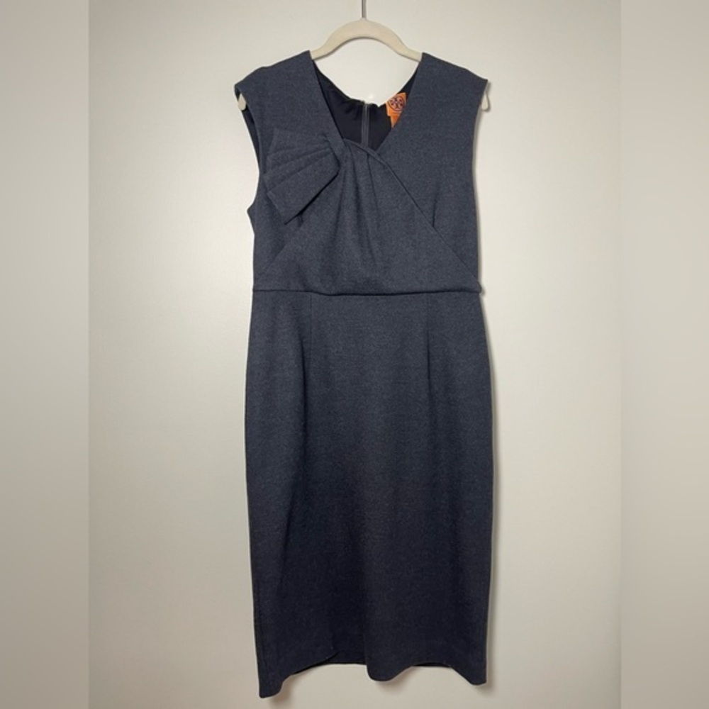 NWT Elegant‎ Tory Burch Sleeveless Gray Dress – Size Medium
